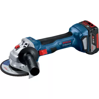   BOSCH Akumulátorová uhlová brúska GWS 180-LI + Akumulátorová vŕtačka s príklepom GBH 180-LI (2 x 4,0 Ah batérie + nabíjačka) XL
