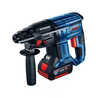   BOSCH Aku skrutkovač GSR 185-LI + Akumulátorová vŕtačka s príklepom GBH 180-LI (2 x 4,0 Ah batérie + nabíjačka)
