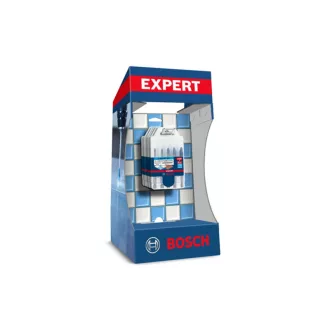   BOSCH EXPERT HEX-9 Súprava vrtákov na dlaždice, 5 dielna (6 kusov) v stojanu na pult
