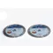 BOSCH Diamantový rezací kotúč sada 230 x 2,6 x 10 x 22,2 mm segmentovaný Multi Material (2 ks)