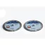 BOSCH Diamantový rezací kotúč sada 230 x 2,6 x 10 x 22,2 mm segmentovaný Multi Material (2 ks)