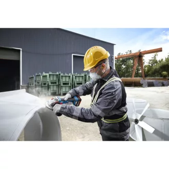   BOSCH Akumulátorový výkonný set GSR 18V-65 + GWS18V-11 + sada príslušenstva (bez akumulátora a nabíjačky)