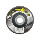 VOREL Lamelový brúsny kotúč plochý 115 x 22,2 mm / P80