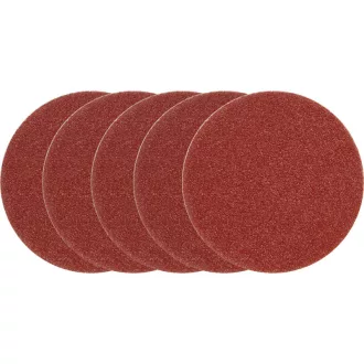 VOREL kotúč na suchý zips 125 mm / P150 (5 ks)