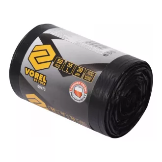 VOREL Vrece na odpadky extra silné 35L 30µm (50ks)