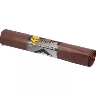   VOREL Vrecko na smeti pre selektívny zber (bio) 120L 40µm (10ks)