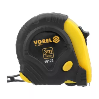 VOREL Zvinovací meter 3 mx 16 mm pogumovaný