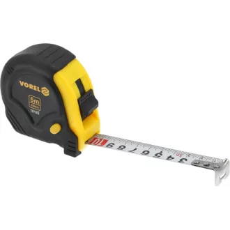 VOREL Zvinovací meter 5 mx 19 mm pogumovaný