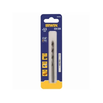 IRWIN Skrutkovací vrták 5,5 x 93/57 mm HSS PRO cylindr.