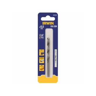 IRWIN Skrutkovací vrták 6 x 93/57 mm HSS PRO cylindrický