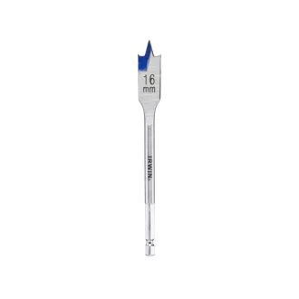  IRWIN Plochý vrták do dreva 16 x 152 mm bit Modrá drážka 4x