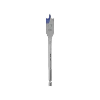   IRWIN Plochý vrták do dreva 17 x 152 mm bit Modrá drážka 4x