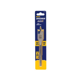   IRWIN Plochý vrták do dreva 22 x 152 mm bit Modrá drážka 4x