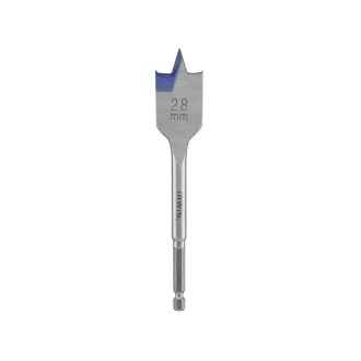   IRWIN Plochý vrták do dreva 28 x 152 mm bit Modrá drážka 4x