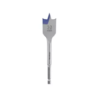   IRWIN Plochý vrták do dreva 30 x 152 mm bit Modrá drážka 4x