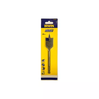  IRWIN Plochý vrták do dreva 30 x 152 mm bit Modrá drážka 4x