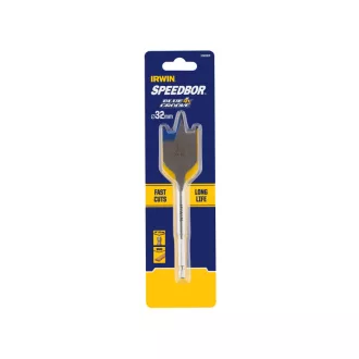   IRWIN Plochý vrták do dreva 32 x 152 mm bit Modrá drážka 4x