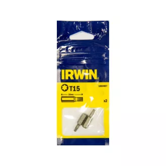 IRWIN Hrot bitov torx T15 x 25 mm (2 ks)