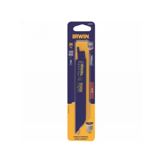   IRWIN šabľový pílový list 150 mm/24TPI kovový bimetal (5 ks)