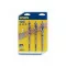 IRWIN Sada vrtákov do dreva 3-dielny držiak bitov 230 mm Blue Groove Power (14-16-18 mm)
