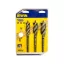IRWIN Sada vrtákov do dreva 3-dielna 230 mm bit Blue Groove Power (20-22-25 mm)