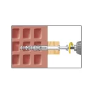 CELO MFR SB hmoždinka so zápustnou hlavou so šesťhrannou hlavou integrovanou podložkou 10 x 80 mm (4 ks/c