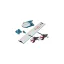 Kompletný koľajnicový systém BOSCH FSN OFA 32 KIT 800 pre frézky