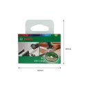 BOSCH Rezný kotúč na kov 50 x 1,0 x 10 mm A 60 N BF (3 ks)