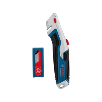   BOSCH Nôž s trapézovými čepeľami s vysúvateľnou čepeľou + 10 ks čepelí