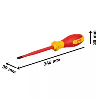 Skrutkovač BOSCH PH2 x 125 mm izolovaný do 1000 V