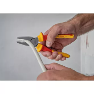 BOSCH Kombinované kliešte 180 mm CrV izolované do 1000 V