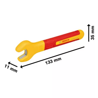   BOSCH vidlicový kľúč 13 mm / 135 mm CrV izolovaný do 1000 V