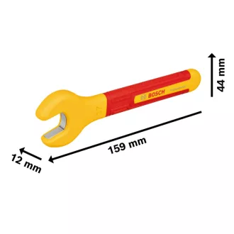   BOSCH vidlicový kľúč 17 mm / 160 mm CrV izolovaný do 1000 V