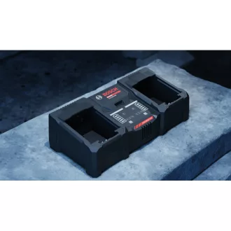   BOSCH EXPERT Duálny nabíjač s aktívnym chladením EXAL18V2-320 / 2 x 16 A nabíjací prúd