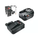 BOSCH Sada batérií PBA 18V / 1 x 6,0 Ah batéria + nabíjačka AL 18V-44
