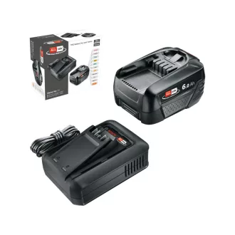   BOSCH Sada batérií PBA 18V / 1 x 6,0 Ah batéria + nabíjačka AL 18V-44