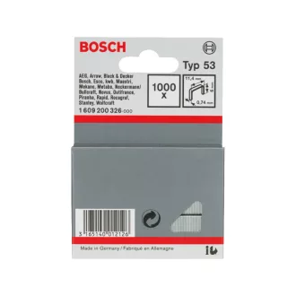   Zošívačka BOSCH 6 x 11,4 x 0,74 mm pre zošívačku HT14 (1000 ks)