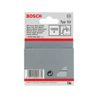  Zošívačka BOSCH 12 x 11,4 x 0,74 mm pre zošívačku HT14 (1000 ks)