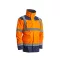 COVERGUARD KANATA Pracovná ochranná bunda 4 v 1 Hi-Vis oranžová/modrá XXL