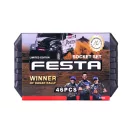 FESTA Sada nástrčných kľúčov 46 kusov 1/4" 4-14 mm CrV