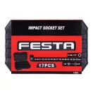 FESTA Sada nástrčných kľúčov na stroj 17-dielna 1/2"