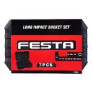 FESTA Dlhá sada nástrčných kľúčov na stroj 7-dielna 1/2"