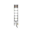VOREL Teleskopický rebrík 13 stupňov 3,8 m hliník