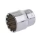 FESTA nástrčný kľúč Spline 1/2" 24 mm CrV
