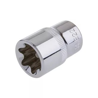   FESTA Nástrčkový kľúč vonkajší Torx 1/2" E22 CrV