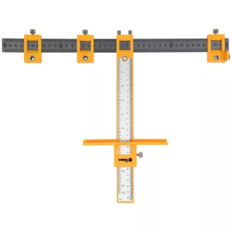 VOREL Nastaviteľná vŕtacia šablóna 200 x 250 mm