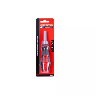 FESTA Račňový skrutkovač 1/4" magnetický CrV