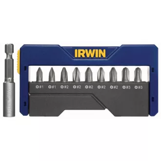 IRWIN Sada bitov 10-dielny držiak hrotu PH/Bi