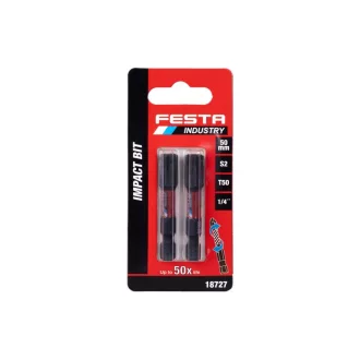 FESTA Bitový nadstavec torx T50 50 mm, 2-dielny set