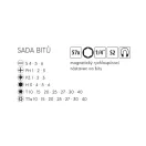 FESTA Sada hrotov bitov 56 dielov S2